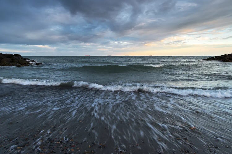 Dramatic Evening At The Coast In Denmark