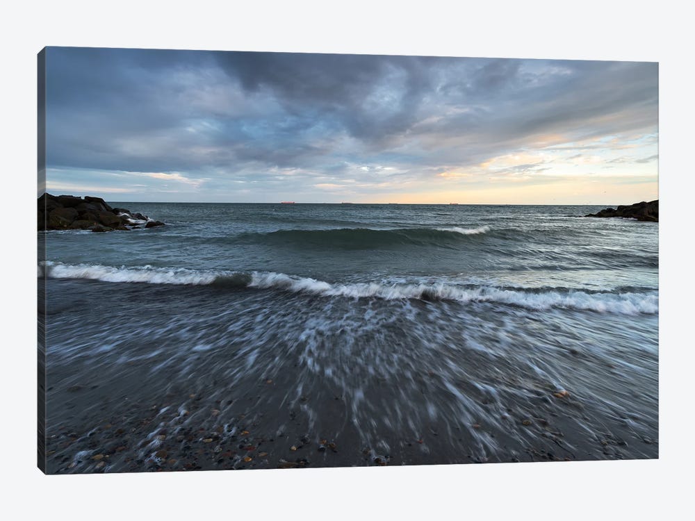 Dramatic Evening At The Coast In Denmark by Daniel Gastager 1-piece Art Print