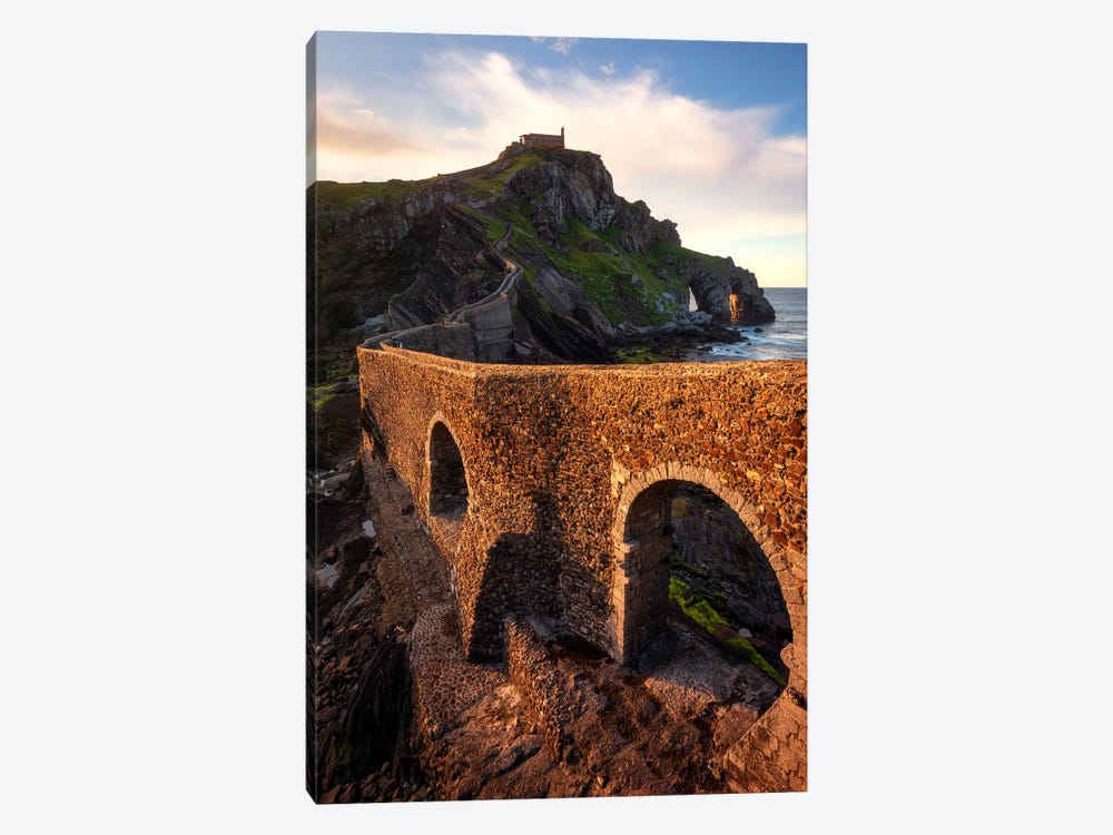 Sunset At Dragonstone - Spain by Daniel Gastager 1-piece Art Print