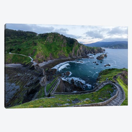 Path To The Ocean - Spain Canvas Print #DGG437} by Daniel Gastager Canvas Wall Art