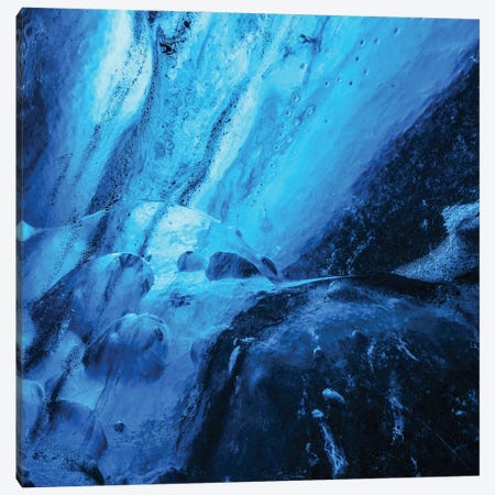Frozen Abstract Canvas Print #DGG43} by Daniel Gastager Art Print