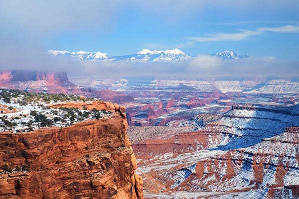 Daniel Gastager: A Beautiful Winter Day In The Canyonlands National Park - Utah by Daniel Gastager