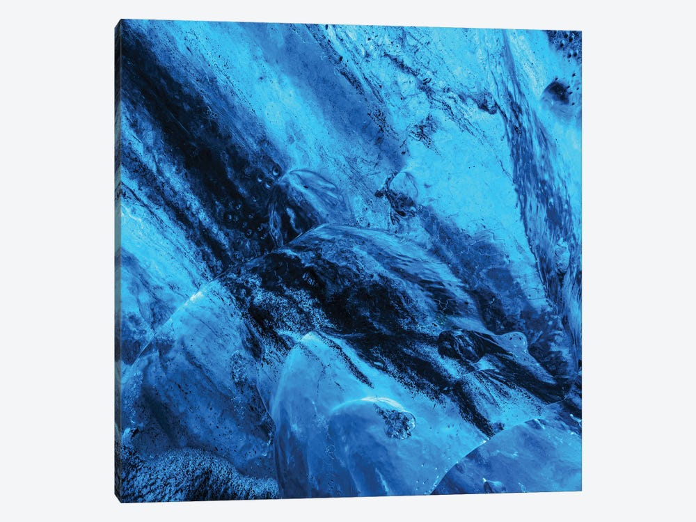 Icecave Abstract by Daniel Gastager 1-piece Canvas Wall Art