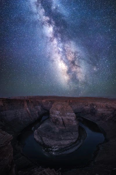 Daniel Gastager: The Milky Way Above Horseshoe Bend - Arizona by Daniel Gastager