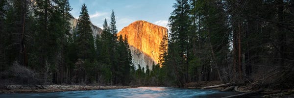 Daniel Gastager: Yosemite River Panorama - California by Daniel Gastager