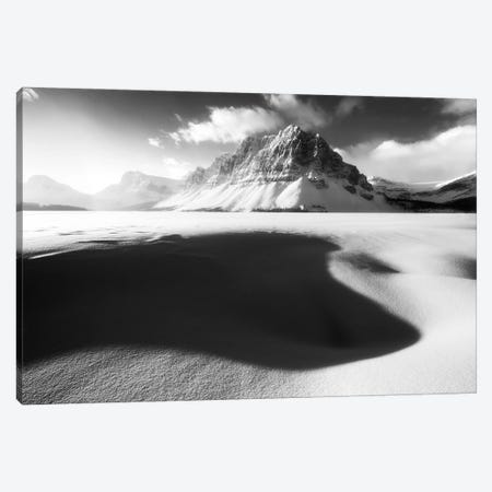 A Sunny Winter Morning At Bow Lake In Alberta Canvas Print #DGG475} by Daniel Gastager Canvas Art