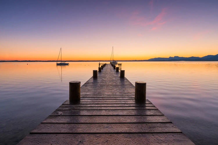 Calm Sunrise At The Lake - Bavaria