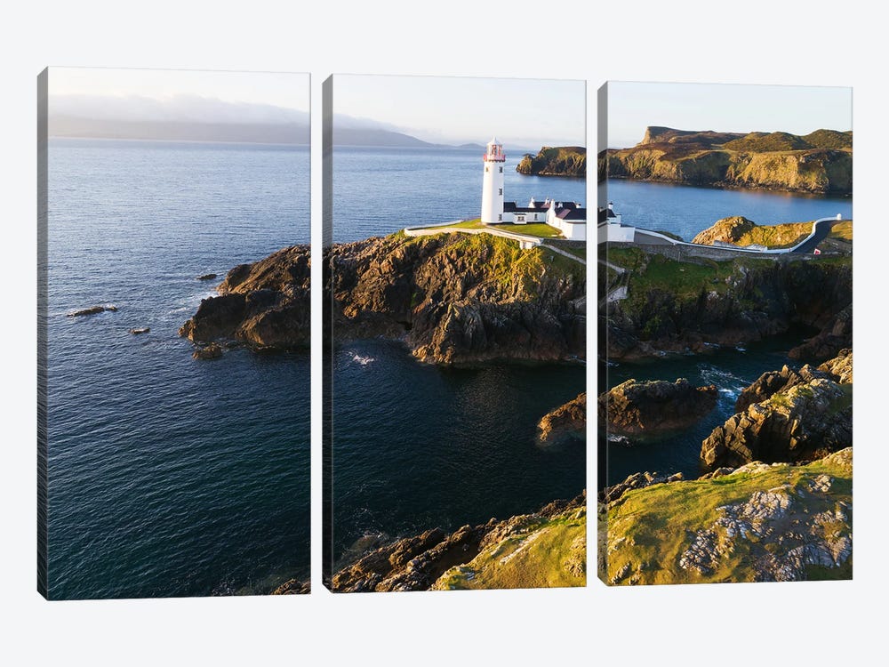 A Sunny Morning At The Coast Of Donegal - Ireland by Daniel Gastager 3-piece Canvas Artwork