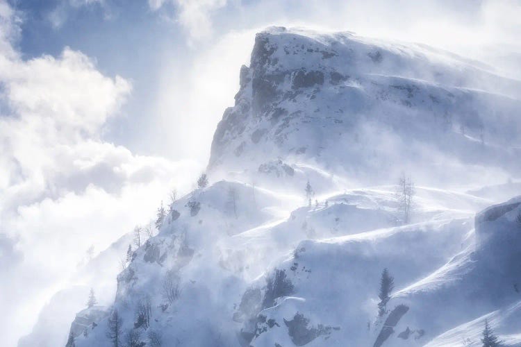 A Snowstorm In The Dolomites