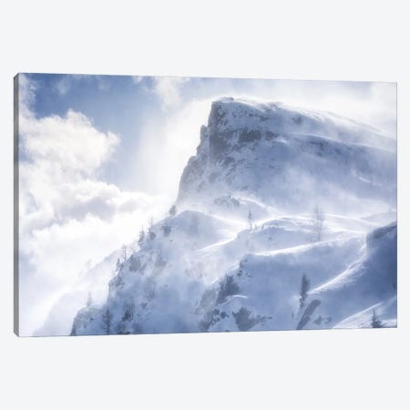 A Snowstorm In The Dolomites Canvas Print #DGG493} by Daniel Gastager Canvas Art Print