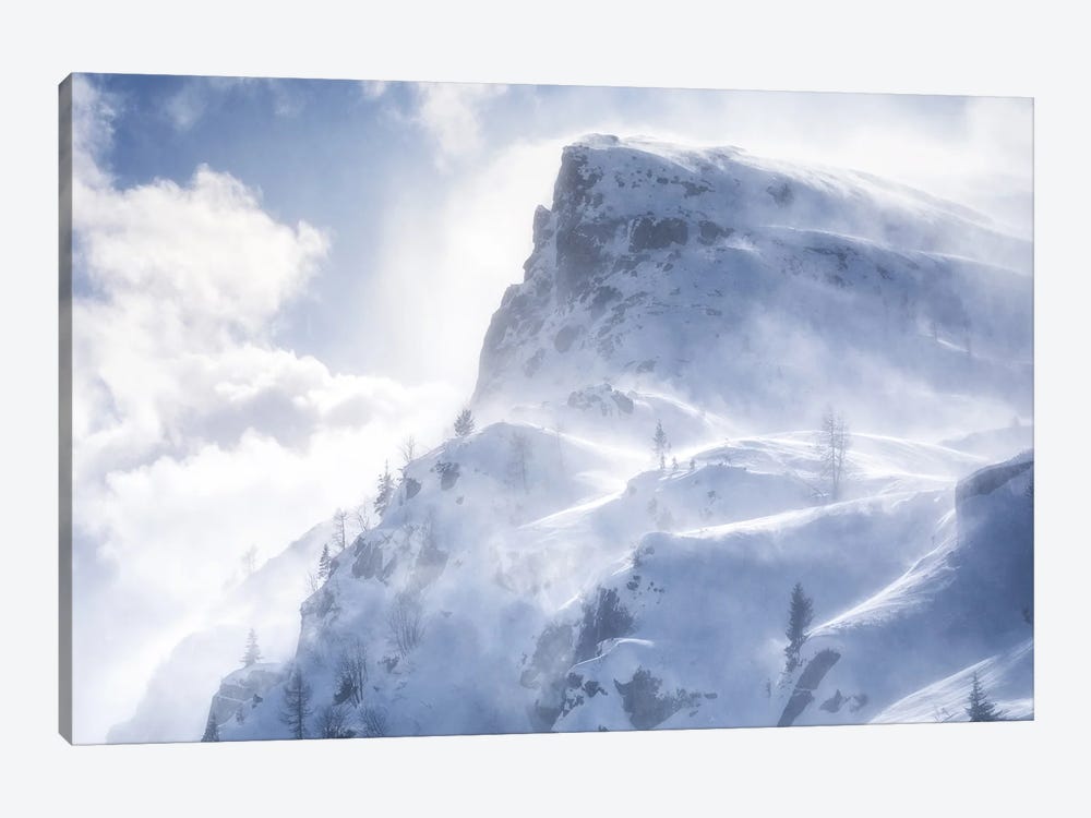 A Snowstorm In The Dolomites by Daniel Gastager 1-piece Art Print