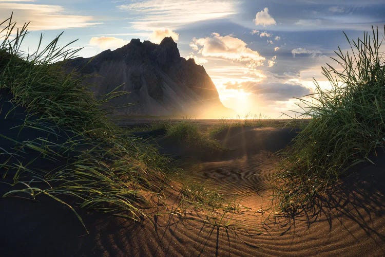 Stokksnes Stormy Summer Sunrise