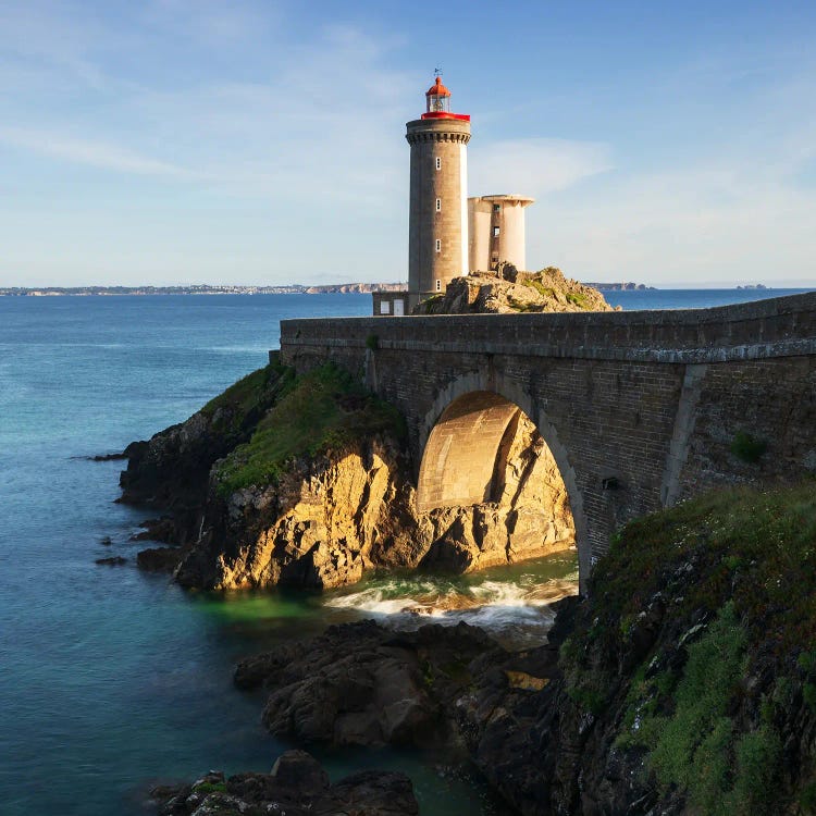 A Golden Evening At The Coast Of Brittany