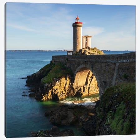 A Golden Evening At The Coast Of Brittany Canvas Print #DGG515} by Daniel Gastager Art Print