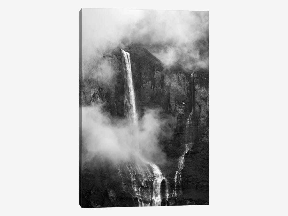 A Dramatic Waterfall View In The French Alps by Daniel Gastager 1-piece Canvas Art