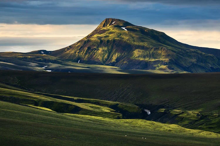 A Dramatic View In The Icelandic Highlands