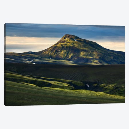 A Dramatic View In The Icelandic Highlands Canvas Print #DGG531} by Daniel Gastager Canvas Wall Art