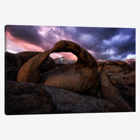 Moody Morning In The Alabama Hills - California Canvas Print #DGG539} by Daniel Gastager Canvas Artwork