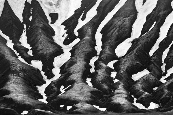 Daniel Gastager: Abtract Shapes Of The Icelandic Highlands by Daniel Gastager