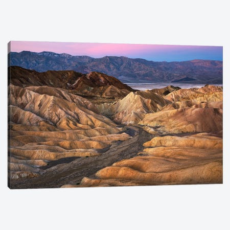 Dawn At The Badlands Of Death Valley - California Canvas Print #DGG540} by Daniel Gastager Canvas Print
