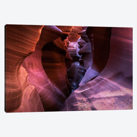 Colorful View - Antelope Canyon In Arizona Canvas Print #DGG549} by Daniel Gastager Canvas Print