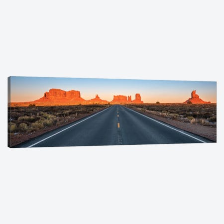 Driving Into The Sunset - Utah Canvas Print #DGG554} by Daniel Gastager Canvas Print