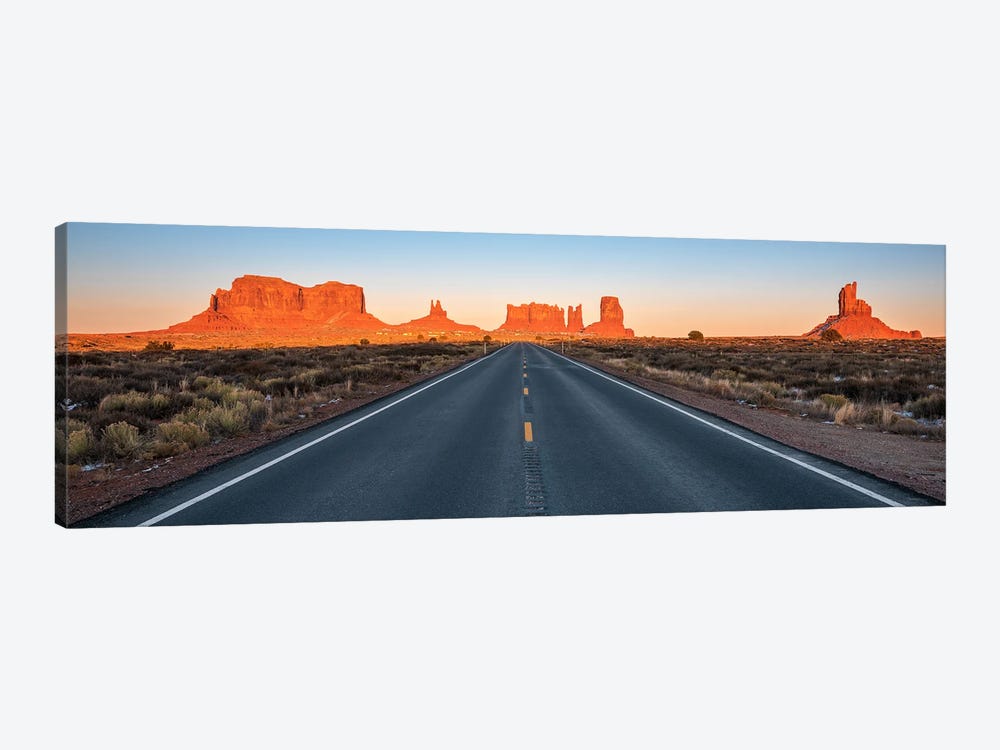 Driving Into The Sunset - Utah by Daniel Gastager 1-piece Art Print