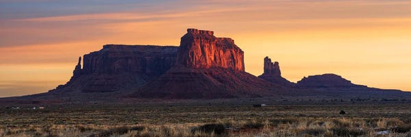Daniel Gastager: Red Sunrise In The Desert - Utah by Daniel Gastager