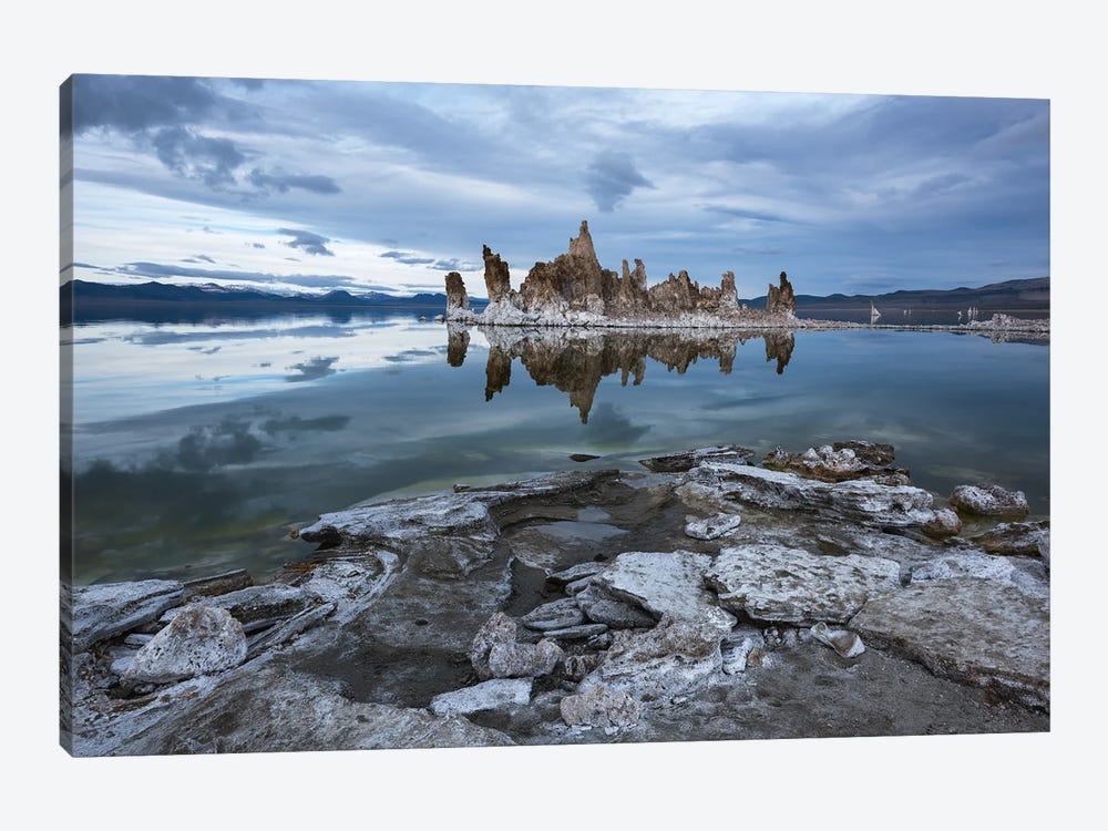 Calm Reflections At Mono Lake - California by Daniel Gastager 1-piece Canvas Artwork