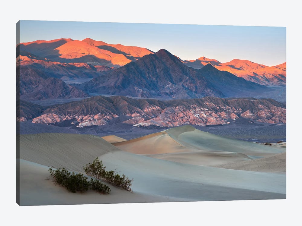 Sunset At Mesquite Sand Dunes - Death Valley National Park by Daniel Gastager 1-piece Canvas Artwork
