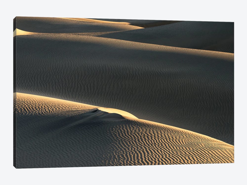 Golden Light In The Dunes - Death Valley National Park by Daniel Gastager 1-piece Canvas Wall Art