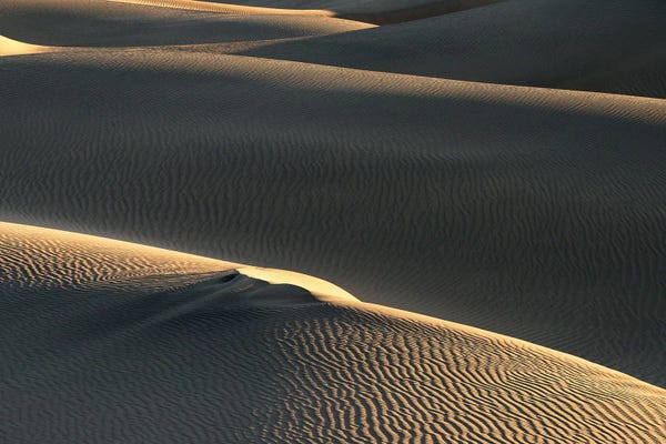 Daniel Gastager: Golden Light In The Dunes - Death Valley National Park by Daniel Gastager