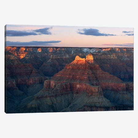 Last Light At Grand Canyon National Park - Arizona Canvas Print #DGG561} by Daniel Gastager Canvas Art Print