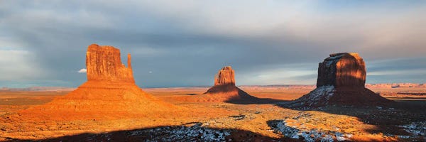 Daniel Gastager: Monument Valley Sunset Panorama - Utah by Daniel Gastager
