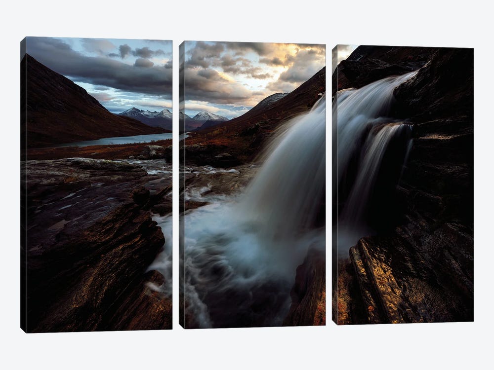 The Magic Of Norway by Daniel Gastager 3-piece Canvas Artwork