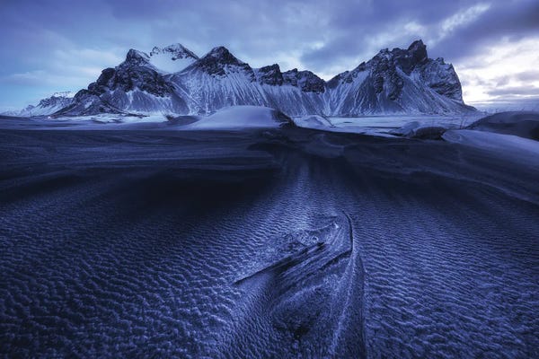 Daniel Gastager: Stokksnes Winter Blue Hour by Daniel Gastager