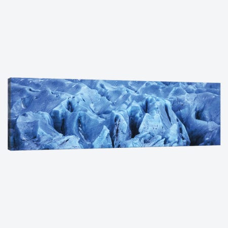 Blue Glacier Panorama In Iceland Canvas Print #DGG62} by Daniel Gastager Art Print