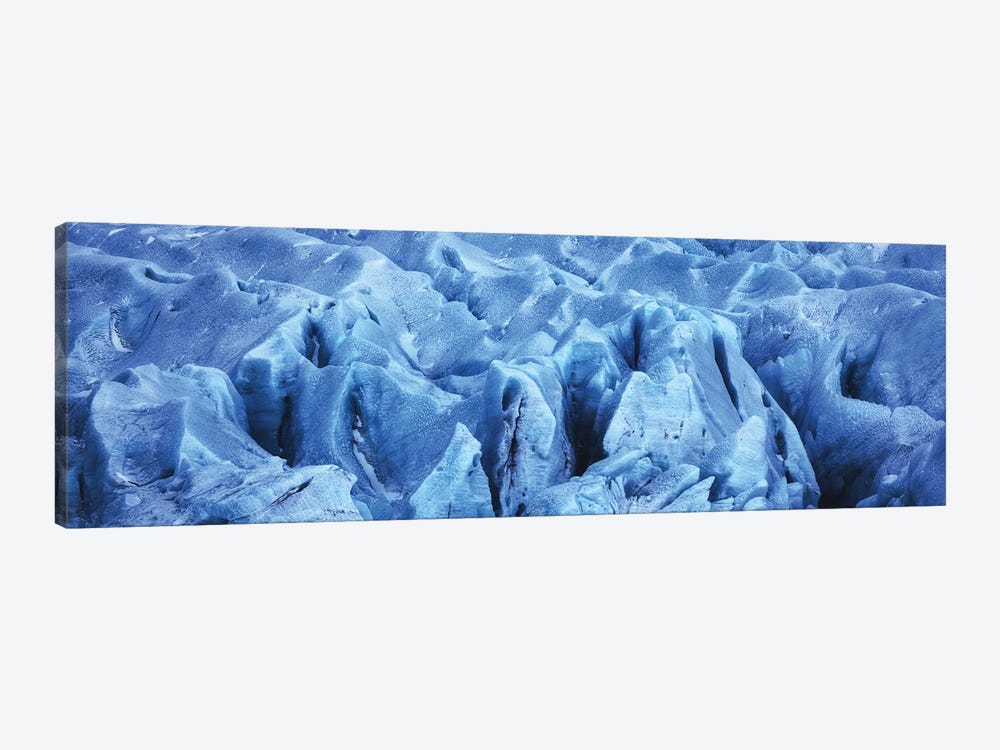 Blue Glacier Panorama In Iceland by Daniel Gastager 1-piece Canvas Artwork