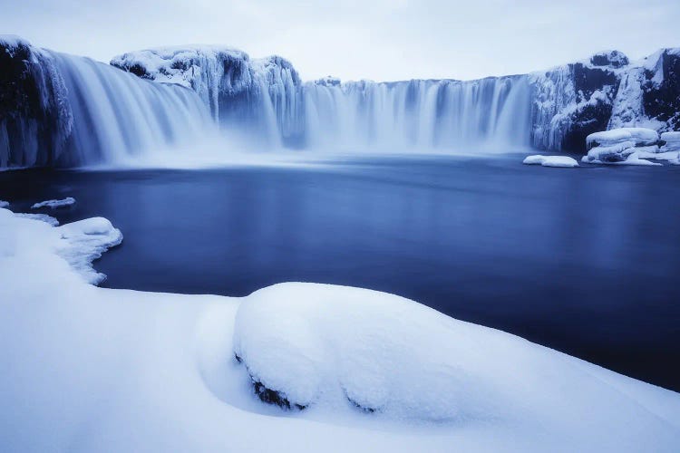 Perfect Winter Conditions At Godafoss