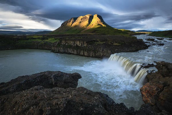 Daniel Gastager: A Moody Summer Evening In Iceland by Daniel Gastager