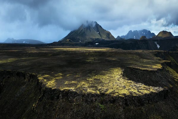 Iceland: Moody View In The Icelandic Highlands by Daniel Gastager
