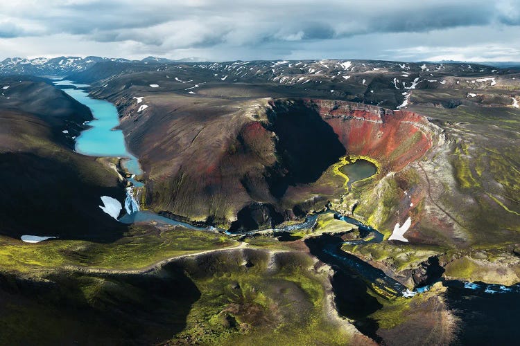 Colorful Highland Paradise In Iceland