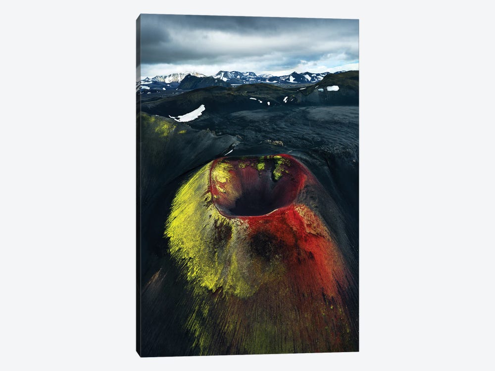 Volcanic Landscape In Iceland by Daniel Gastager 1-piece Canvas Art