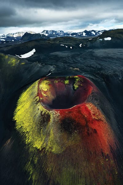 Daniel Gastager: Volcanic Landscape In Iceland by Daniel Gastager