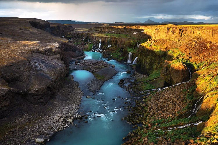 An Icelandic Highland Lagoon