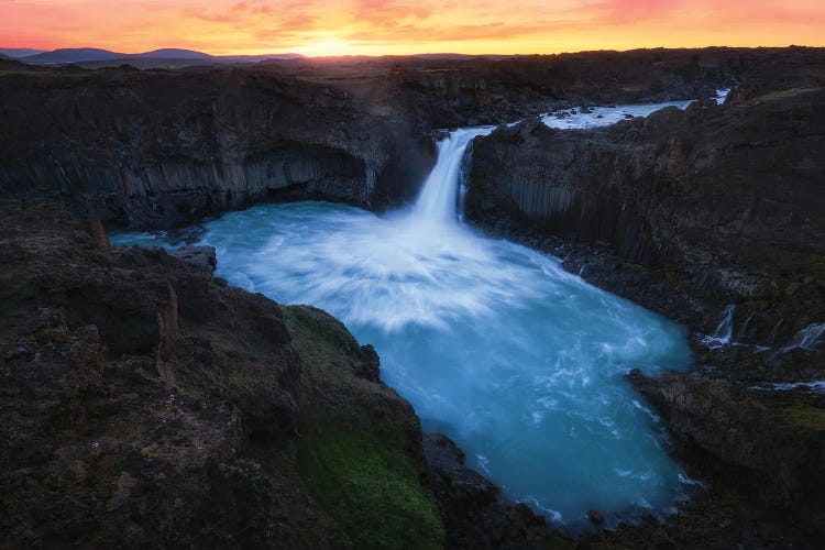 Summer Sunrise In Northern Iceland