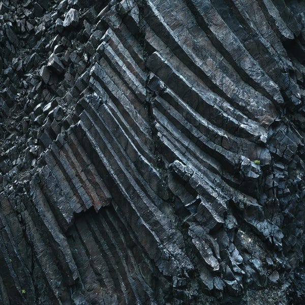 Daniel Gastager: Basalt Abstract by Daniel Gastager