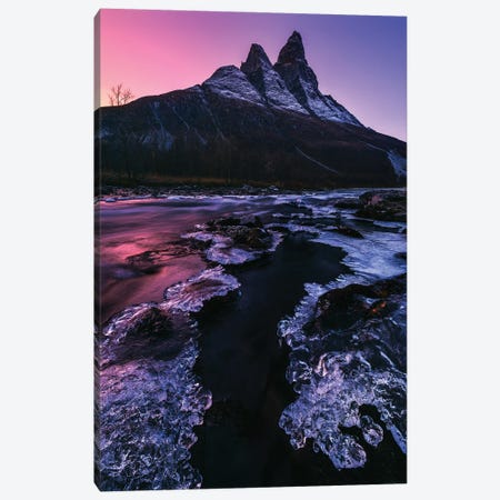 Arctic Glow In Northern Norway Canvas Print #DGG95} by Daniel Gastager Canvas Print