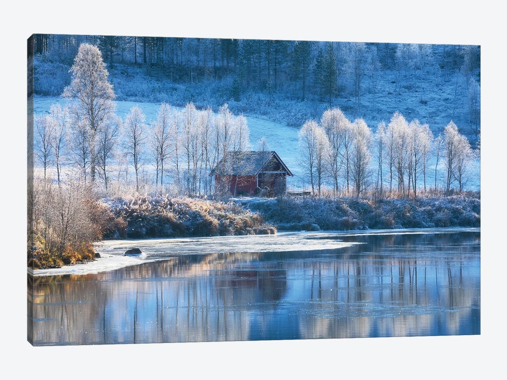 Cold Fall Morning In Northern Norway by Daniel Gastager 1-piece Art Print