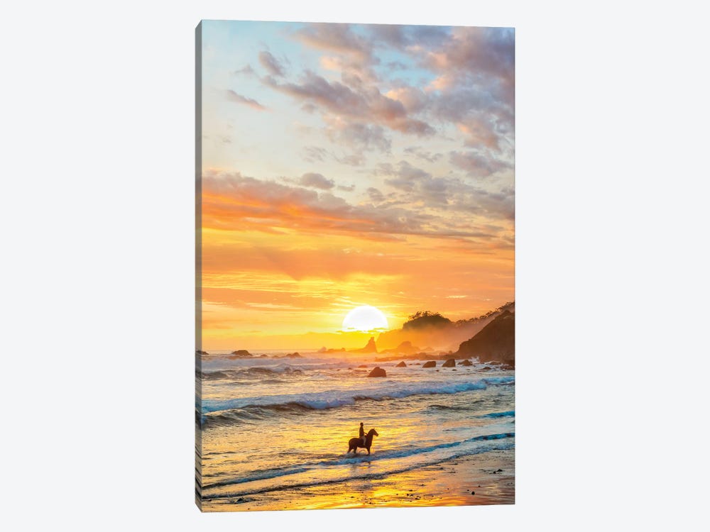 A Day In The Beach by Diego Hernandez 1-piece Canvas Art Print